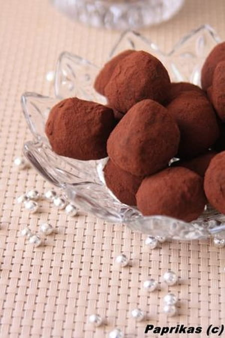 Truffes au chocolat