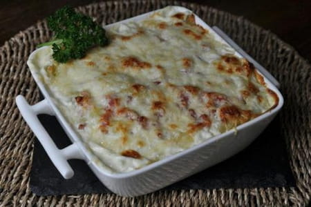 Gratin de saumon